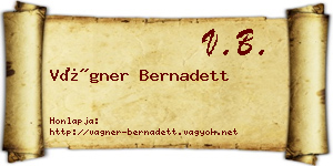 Vágner Bernadett névjegykártya